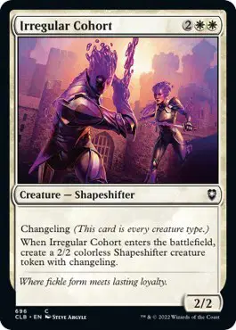 Irregular Cohort