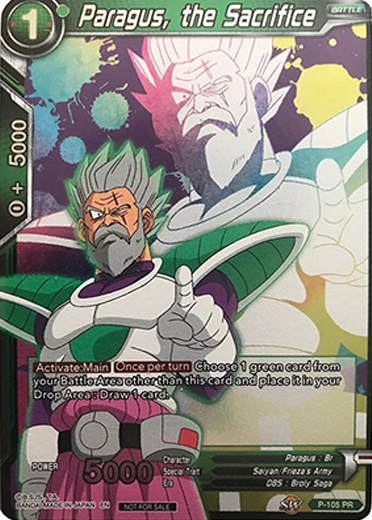 Paragus, the Sacrifice