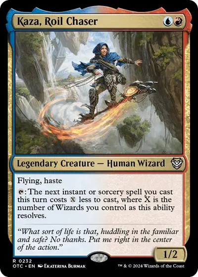 Kaza, Roil Chaser