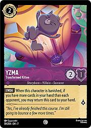 Yzma - Transformed Kitten