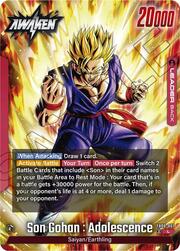 Son Gohan : Adolescence