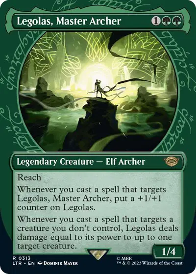 Legolas, Master Archer