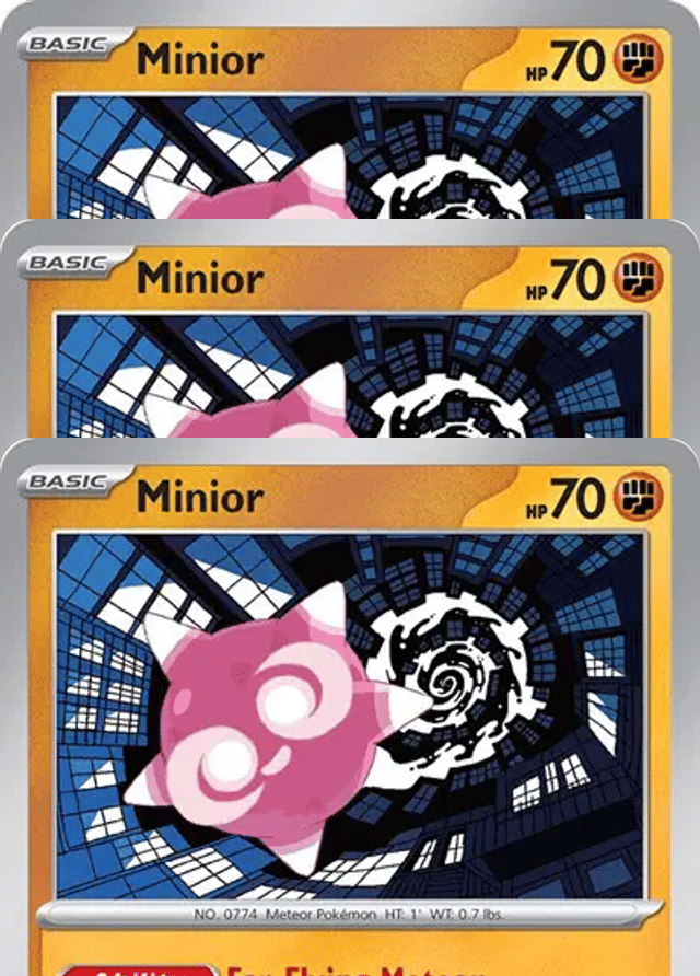 Auction card for Bundle - Minior - Minior - Minior