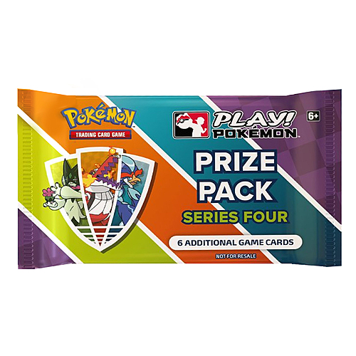 Play! Pokémon Prize Pack Series Four Booster