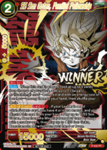 SS Son Goten, Familial Fellowship