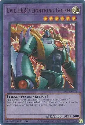 Evil HERO Lightning Golem