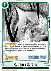 Ruthless Sorting