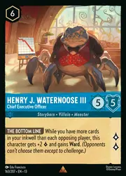 Henry J. Waternoose III - Chief Executive Officer
