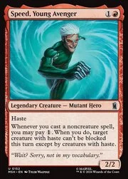 Speed, Young Avenger