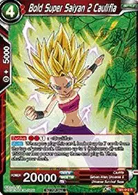 Bold Super Saiyan 2 Caulifla