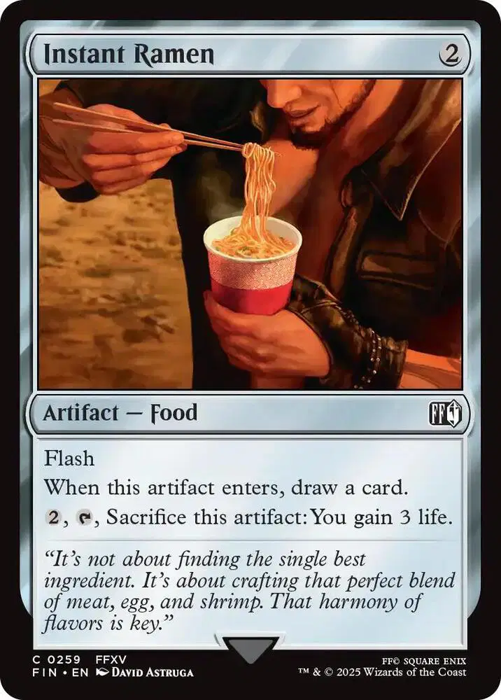 Instant Ramen