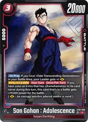Son Gohan : Adolescence