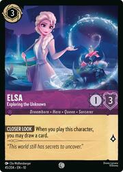Elsa - Exploring the Unknown