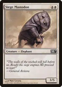 Siege Mastodon