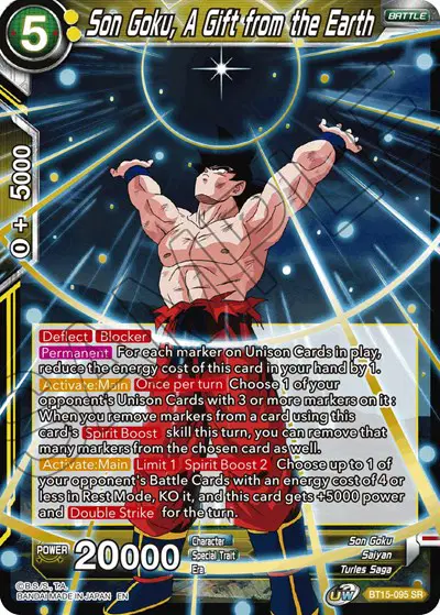 Son Goku, A Gift from the Earth