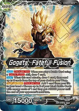 Son Goku & Vegeta // Gogeta, Fateful Fusion
