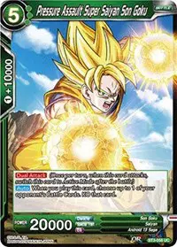 Pressure Assault Super Saiyan Son Goku