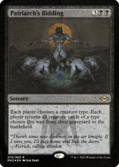 Patriarch's Bidding