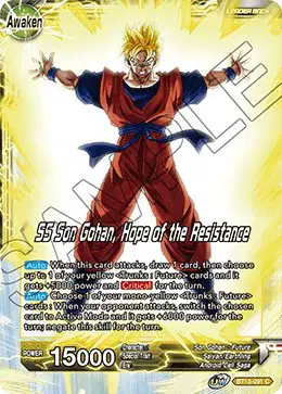 Son Gohan // SS Son Gohan, Hope of the Resistance