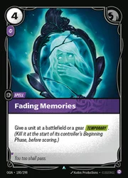 Fading Memories