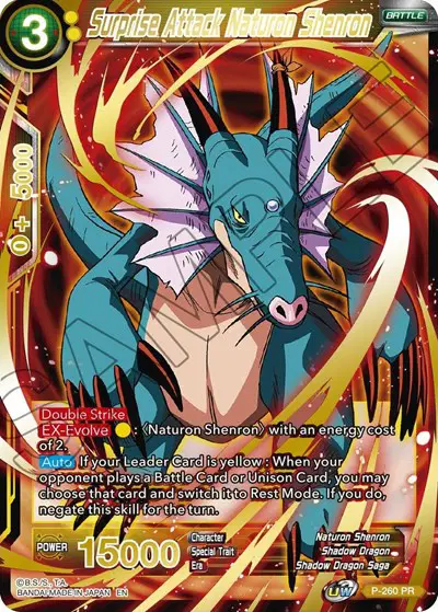 Surprise Attack Naturon Shenron