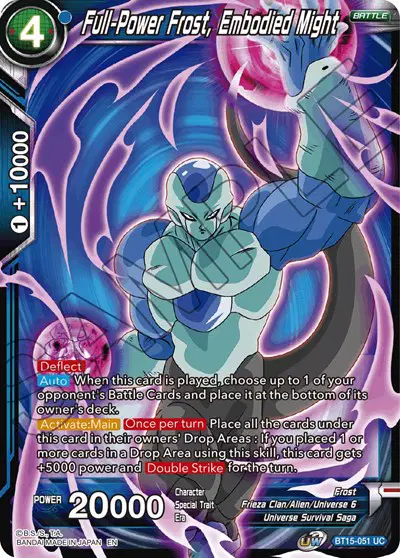 Full-Power Frost, Embodied Might
