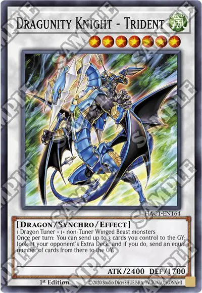 Dragunity Knight - Trident