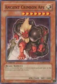 Ancient Crimson Ape
