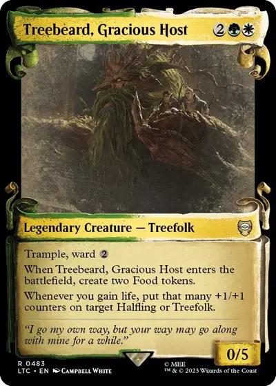 Treebeard, Gracious Host