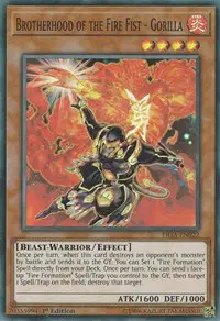 Brotherhood of the Fire Fist - Gorilla