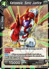 Katopesla, Sonic Justice