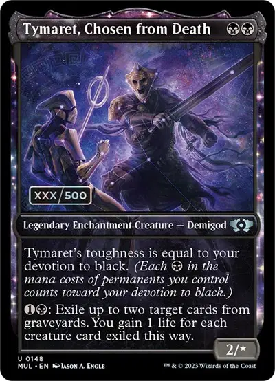 Tymaret, Chosen from Death