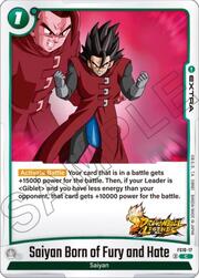 Saiyan Born of Fury and Hate