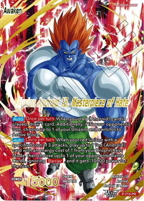 Android 13 // Fusion Android 13, Masterpiece of Hate