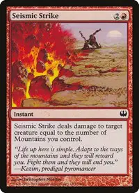 Seismic Strike