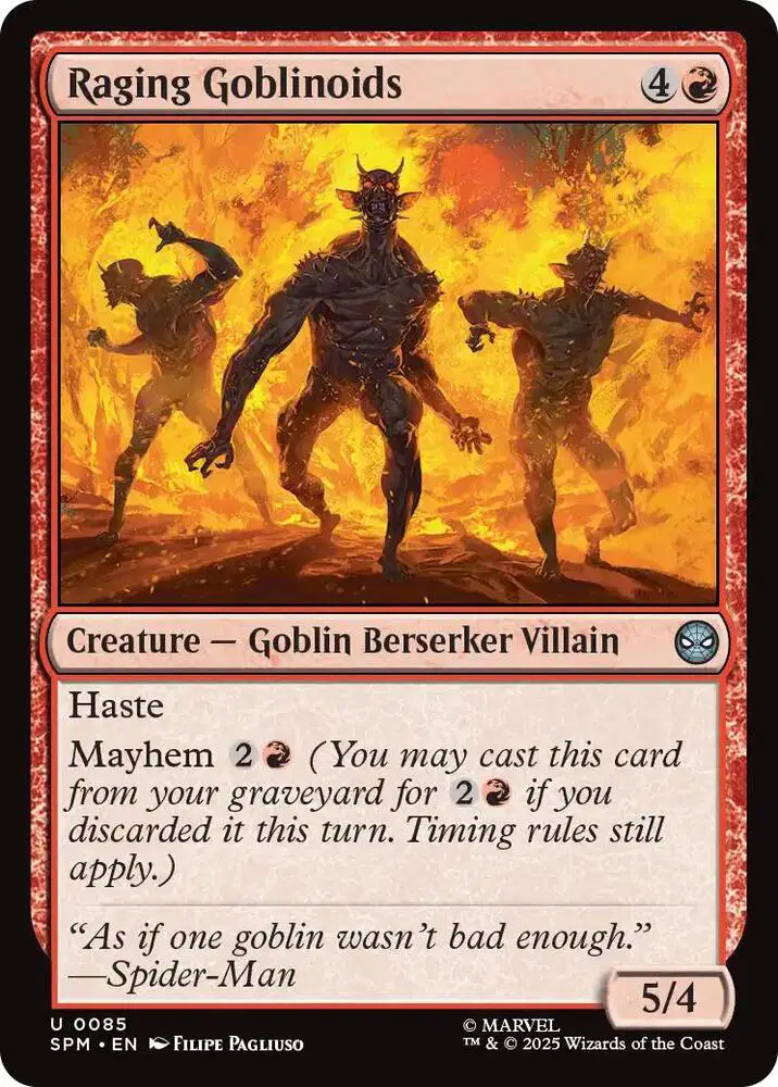 Raging Goblinoids