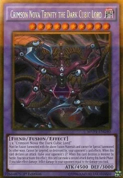 Crimson Nova Trinity the Dark Cubic Lord