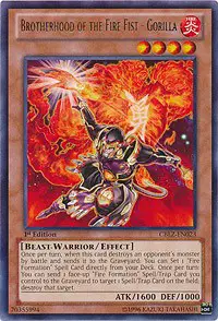 Brotherhood of the Fire Fist - Gorilla
