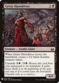 Grixis Slavedriver