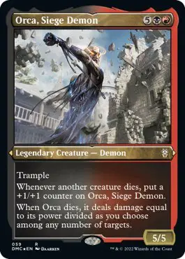 Orca, Siege Demon