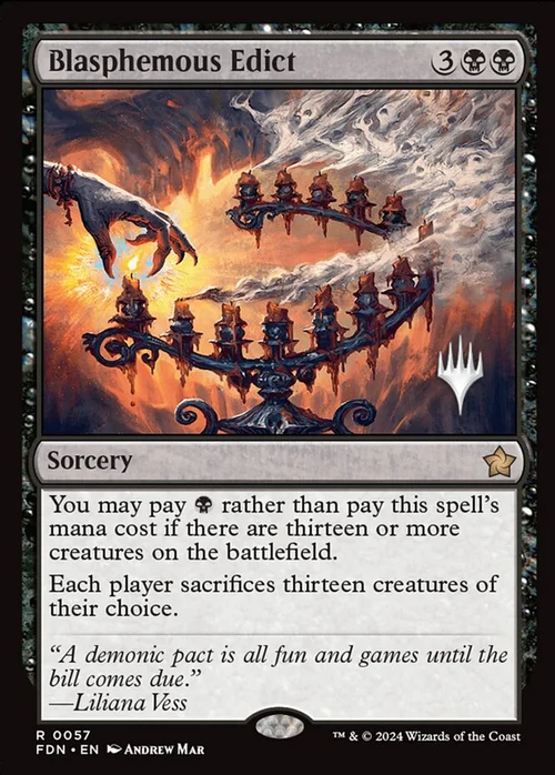 Blasphemous Edict