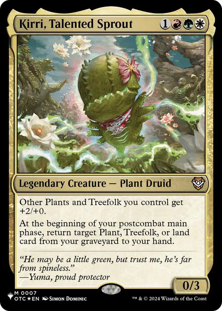 Kirri, Talented Sprout