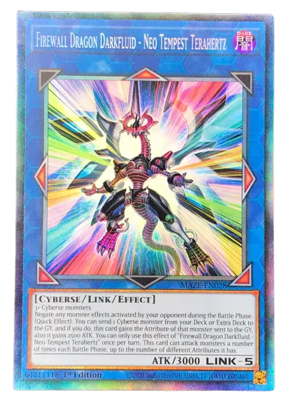 Firewall Dragon Darkfluid - Neo Tempest Terahertz