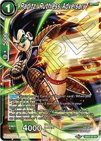 Raditz, Ruthless Adversary