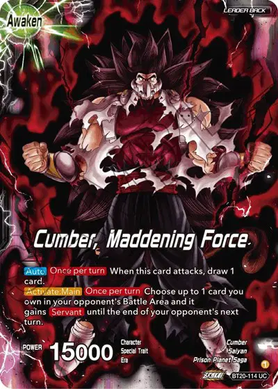 Evil Saiyan // Cumber, Maddenin Force