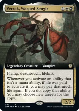 Verrak, Warped Sengir