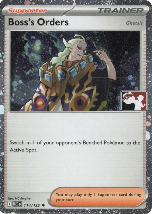 Boss's Orders - Ghetsis