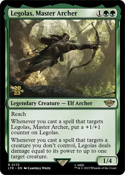 Legolas, Master Archer
