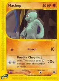 Auction card for Machop