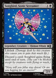 Songbird, Sonic Screamer